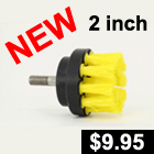 NEW 2 inch diameter medium stiffness bristles